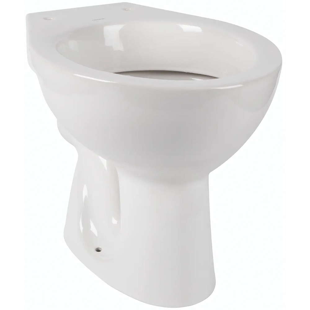 Vas WC CERSANIT Roma R10, ceramic, monobloc, montaj pe pardoseala, evacuare orizontala, alb