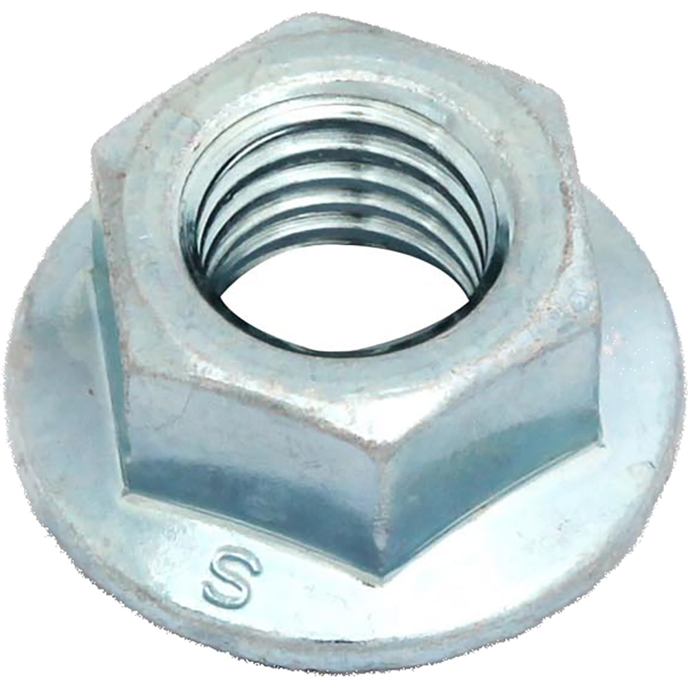 Piulita cu flansa autoblocanta DIN 6923, M8, ZA, vrac