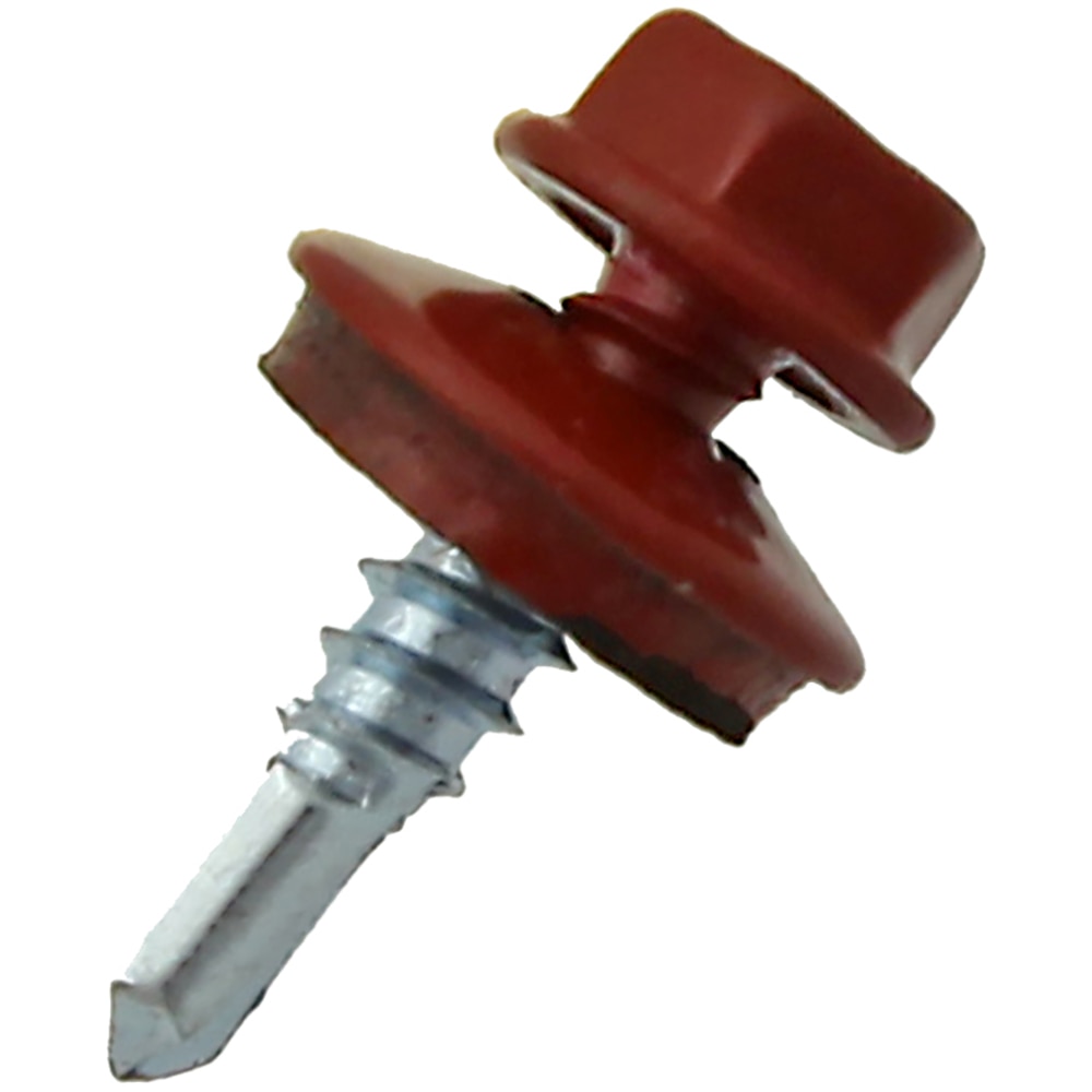 Surub autoforant RAL 3011, 4.8 x 19 mm, visiniu