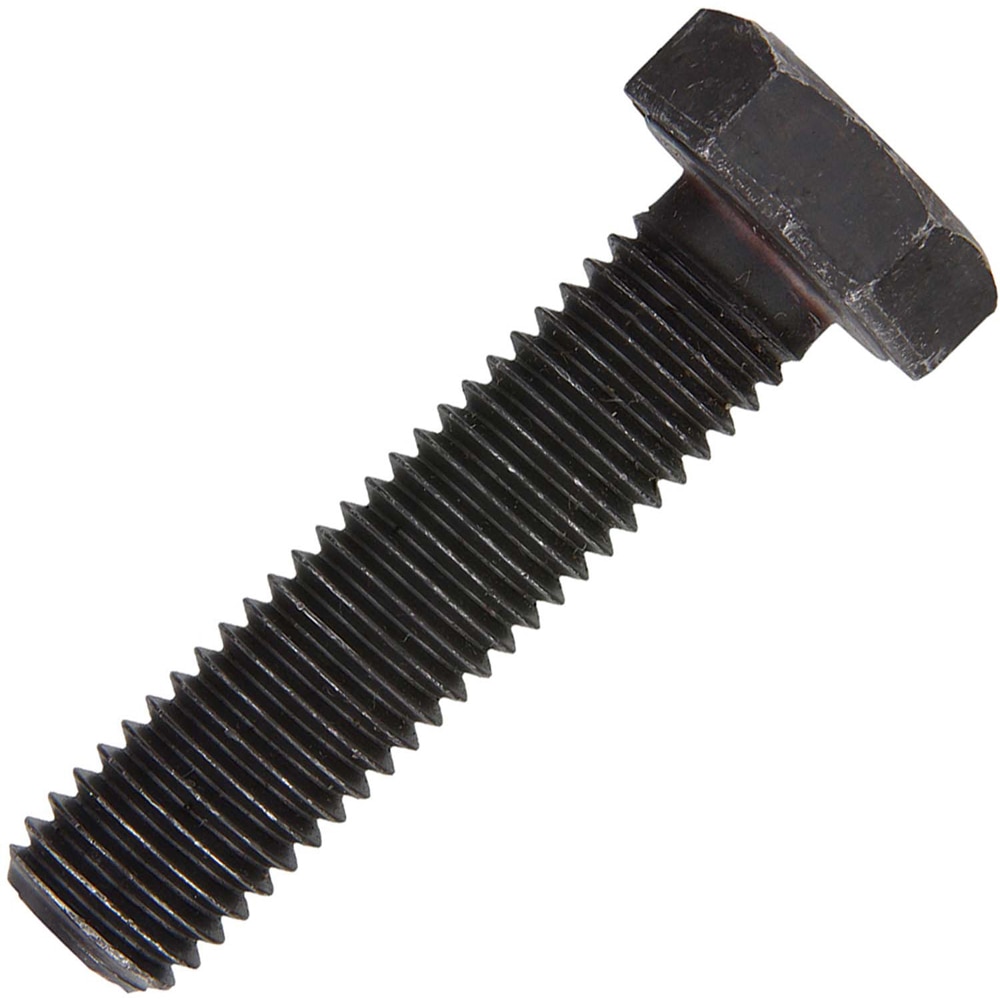 Surub cap hexagonal, 6 x 50 mm, otel, negru