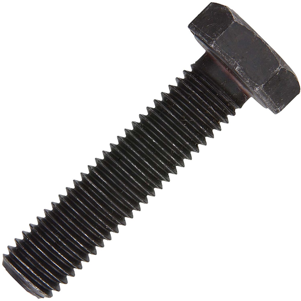 Surub cap hexagonal, 12 x 35 mm, otel, negru