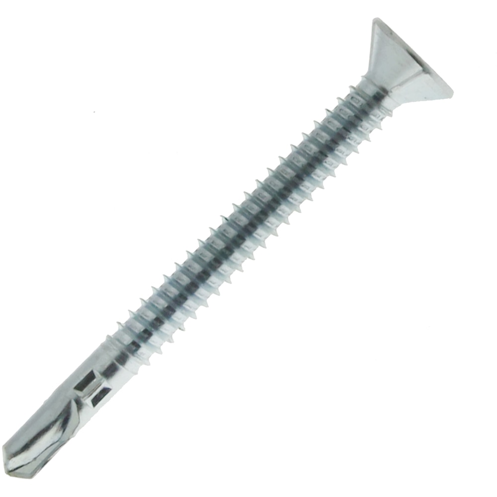 Surub autoforant, cap inecat, cu aripi, 6.3 x 75 mm, TX30, ZA, vrac