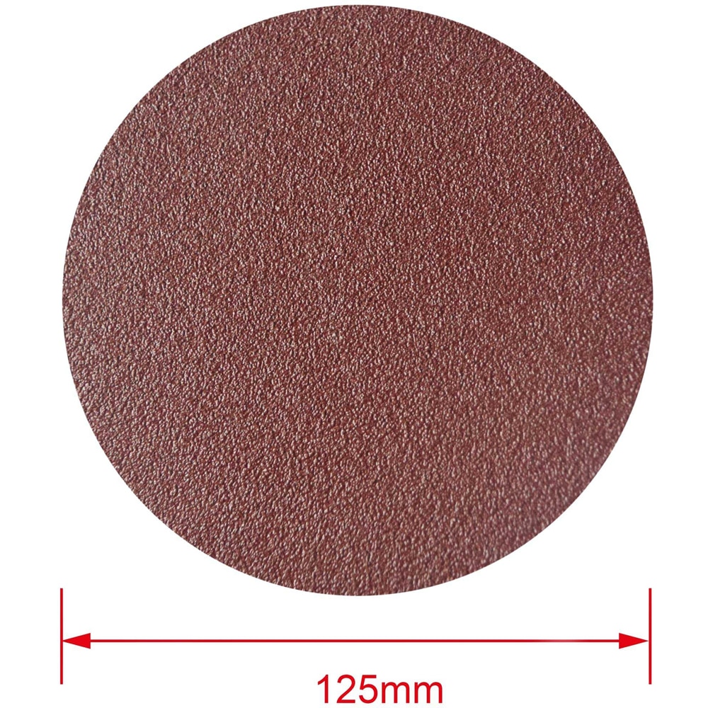 Set foi slefuire MAC ALLISTER, 125 mm, P80, 5buc