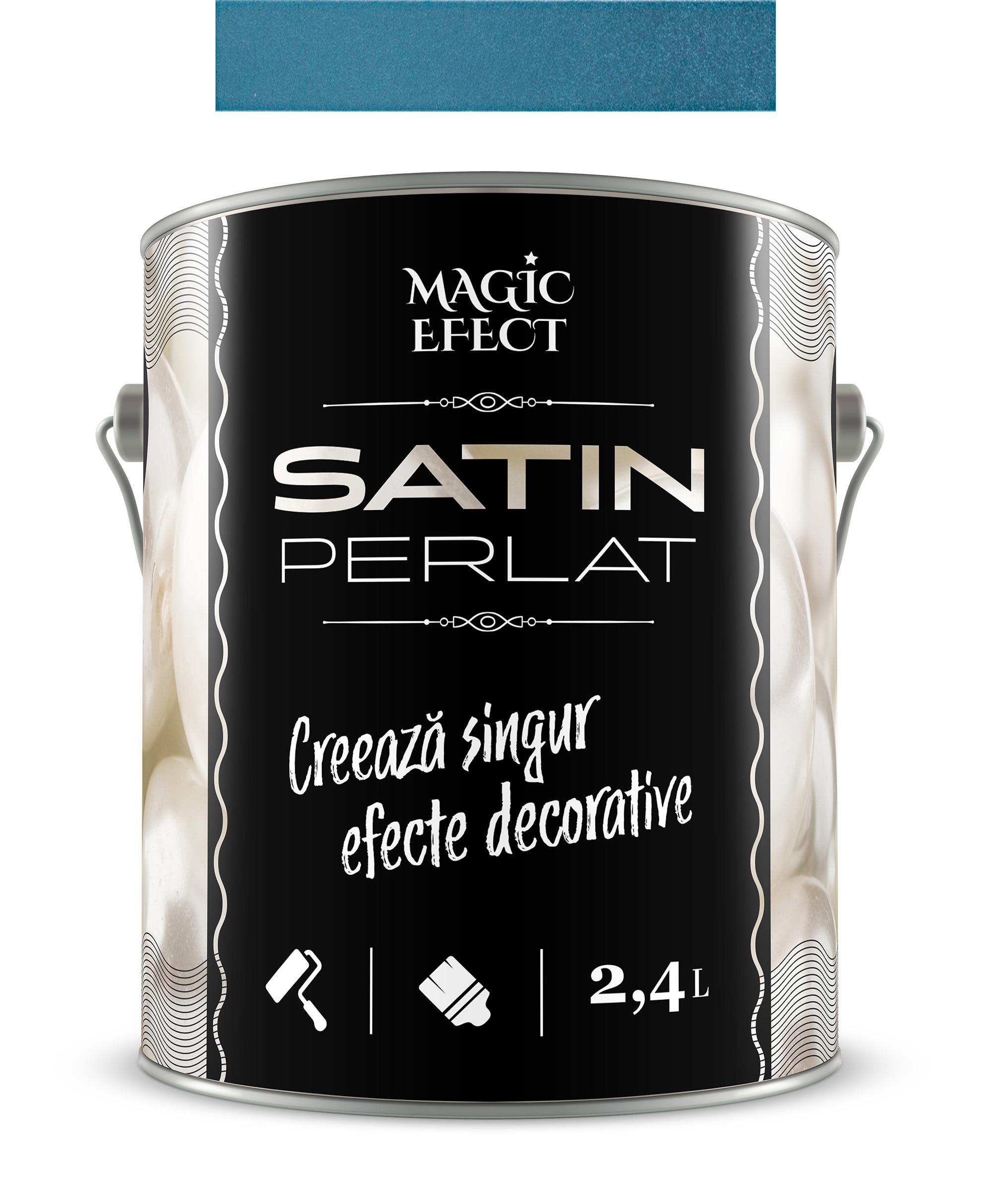 Vopsea Magic Efect, Satin Perlat C04, 0.9L