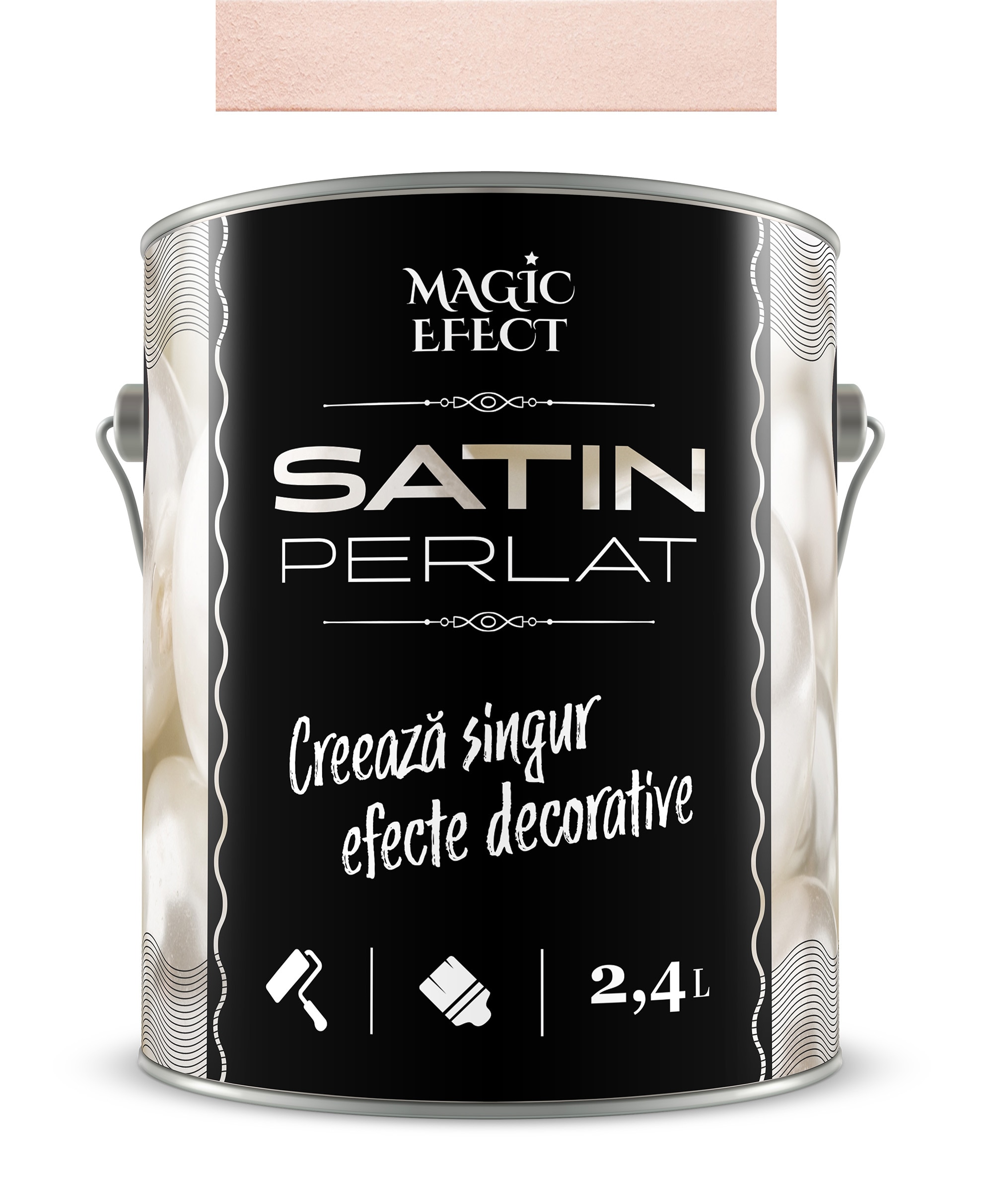 Vopsea Magic Efect, Satin Perlat C07, 0.9L