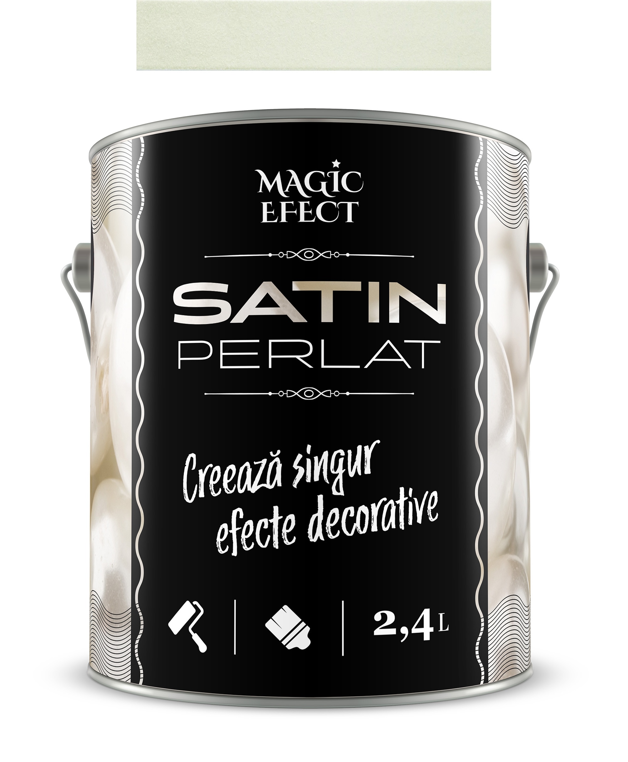 Vopsea Magic Efect, Satin Perlat C09, 0.9L