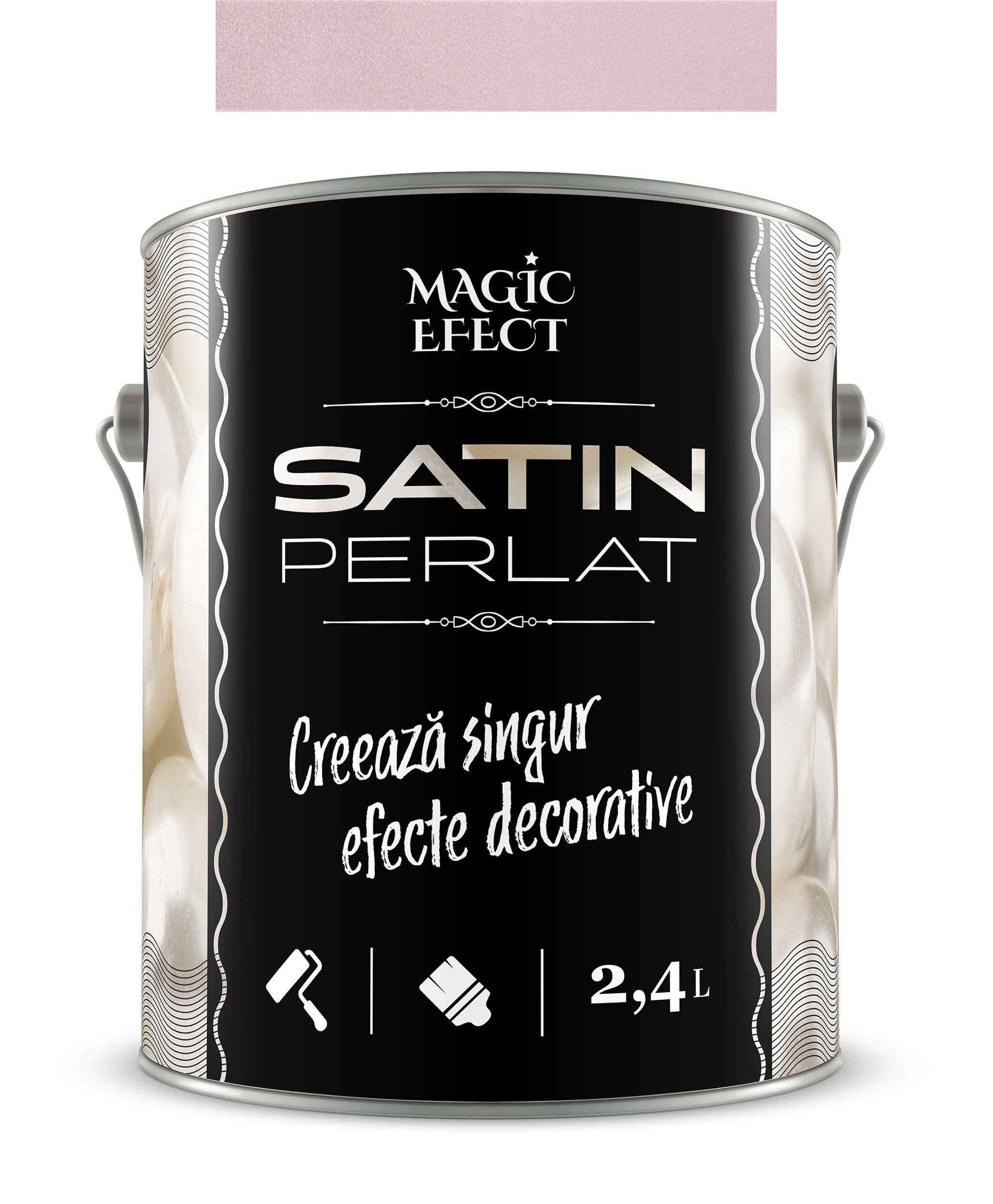 Vopsea Magic Efect, Satin Perlat C12, 0.9L