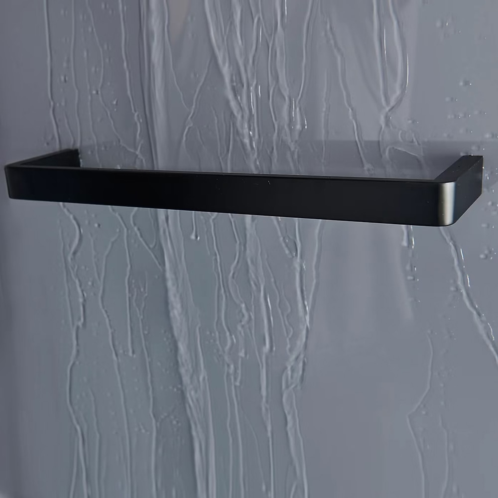 Cabina de dus cu hidromasaj GOODHOME Beloya, 90 x 90 x 220 cm, sticla securizata 6mm, profil negru