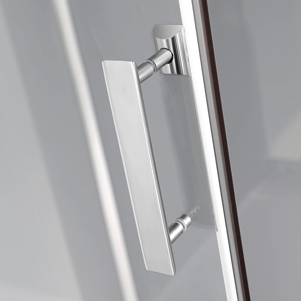 Cabina dus cu hidromasaj GoodHome Beloya, patrata, 90 x 90 x 220 cm, sticla securizata 6mm, profil crom