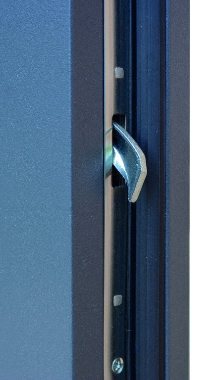 Usa de exterior pentru casa, metalica, alb, dreapta, 205 x 88 cm  Fortia Cecina