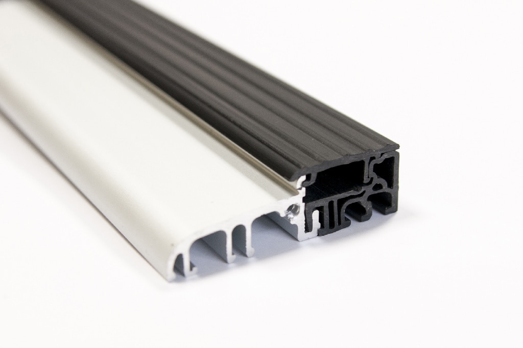 Usa de exterior pentru casa, metalica, alb, dreapta, 205 x 88 cm  Fortia Cecina