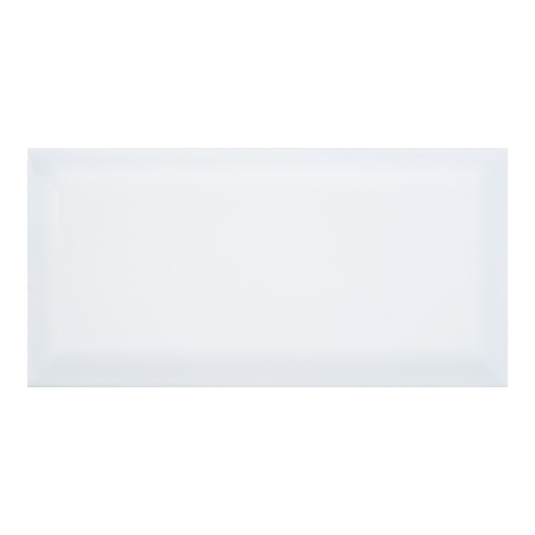Faianta alba, dreptunghiulara, 10 x 20 cm, 0.8 mp Trentie