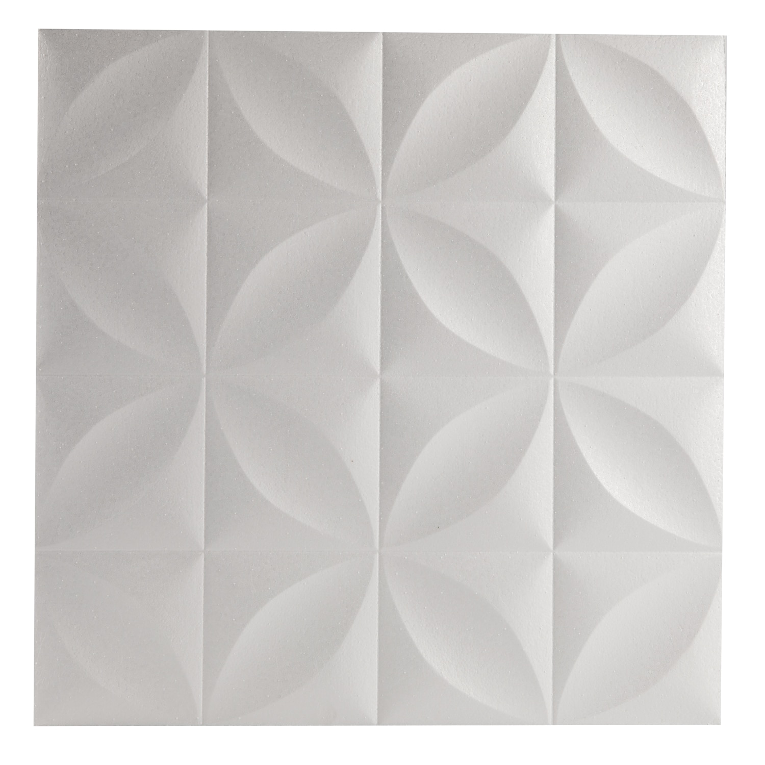 Plafon Decorativ Polistiren, Ts02, 50 x 50 cm, 15 mm, 1Mp/Pachet  Decosa