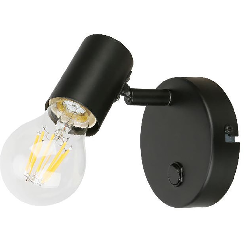 Spot GOODHOME Ghlin Mblk, 8.6W, E27, negru