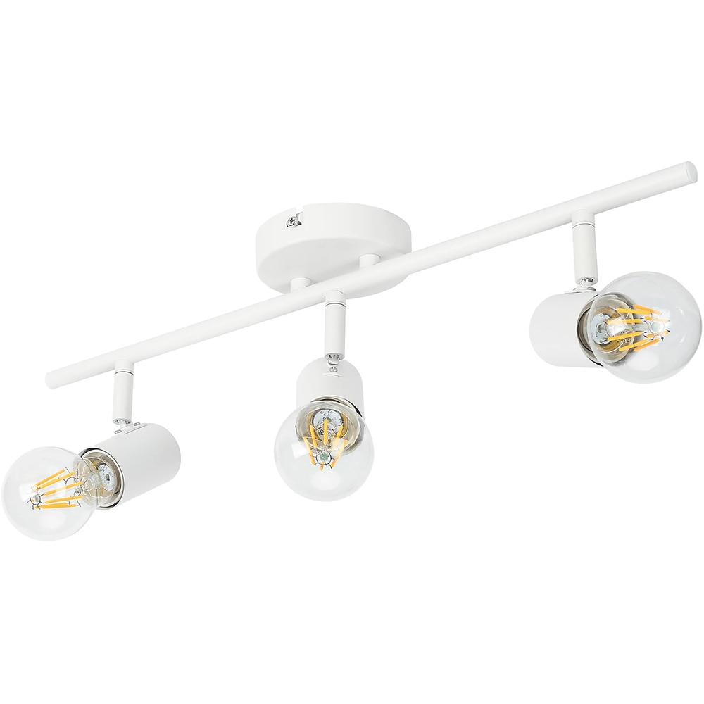 Spot LED Ghlin GOODHOME, 3 becuri E27, 8.6W, alb