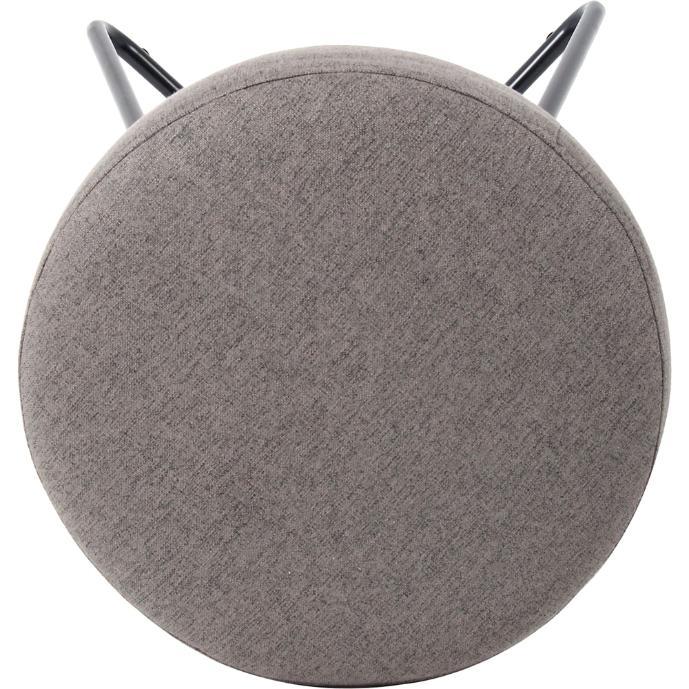 Taburet Turio, 40 x 48 cm, panza, gri