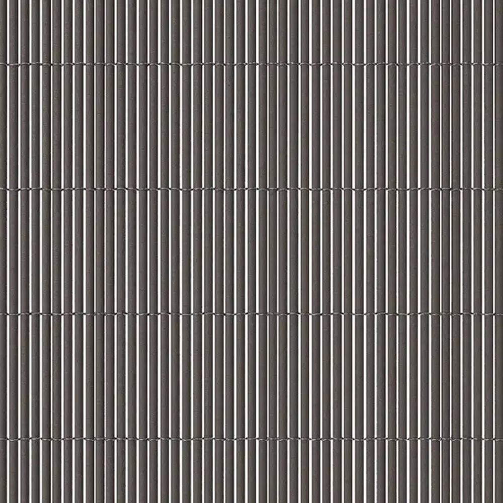 Gard artificial decor KLIKSTROM, 300 x 150cm, PVC, gri