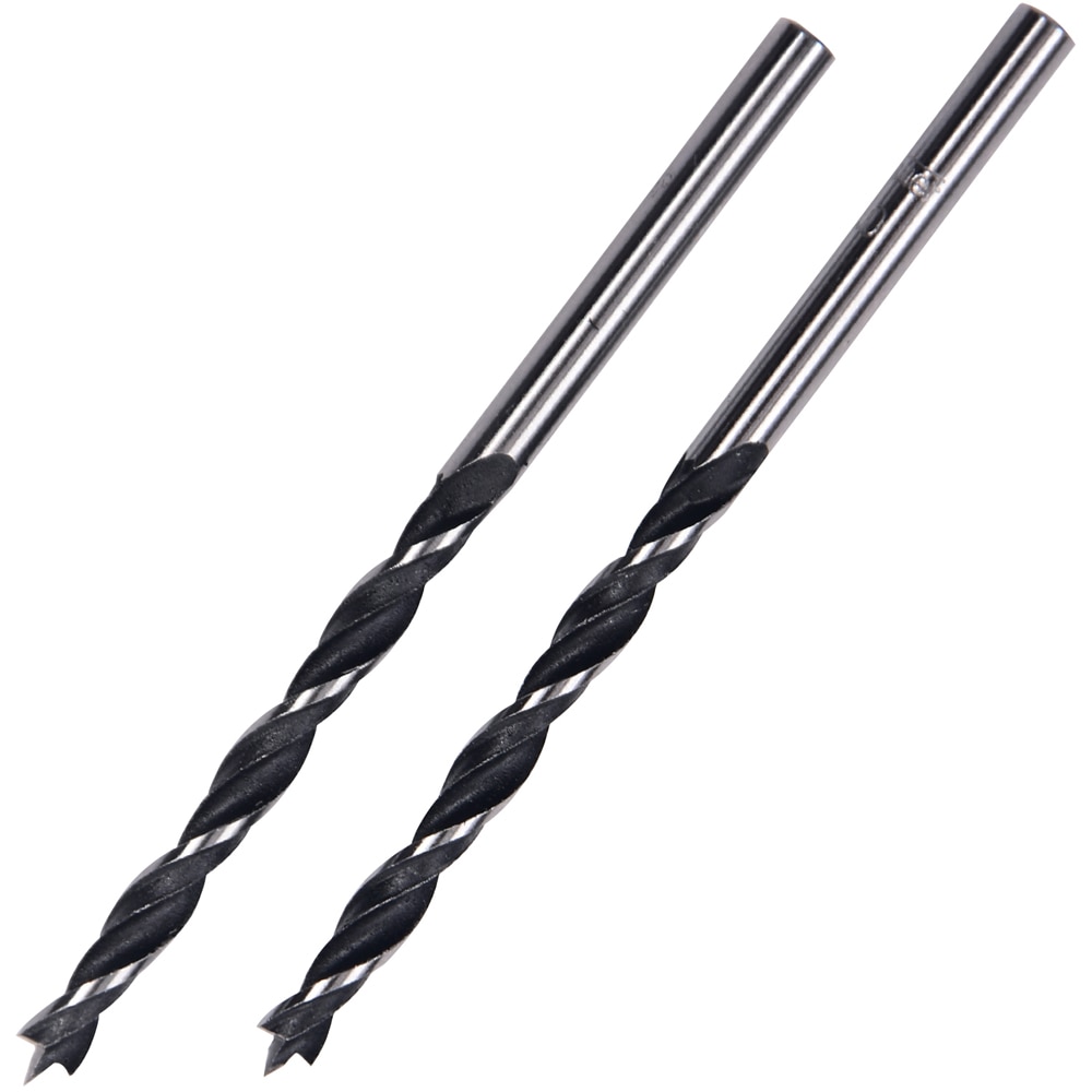 Burghiu lemn Erbauer, 4 x 75 mm, 2 bucati