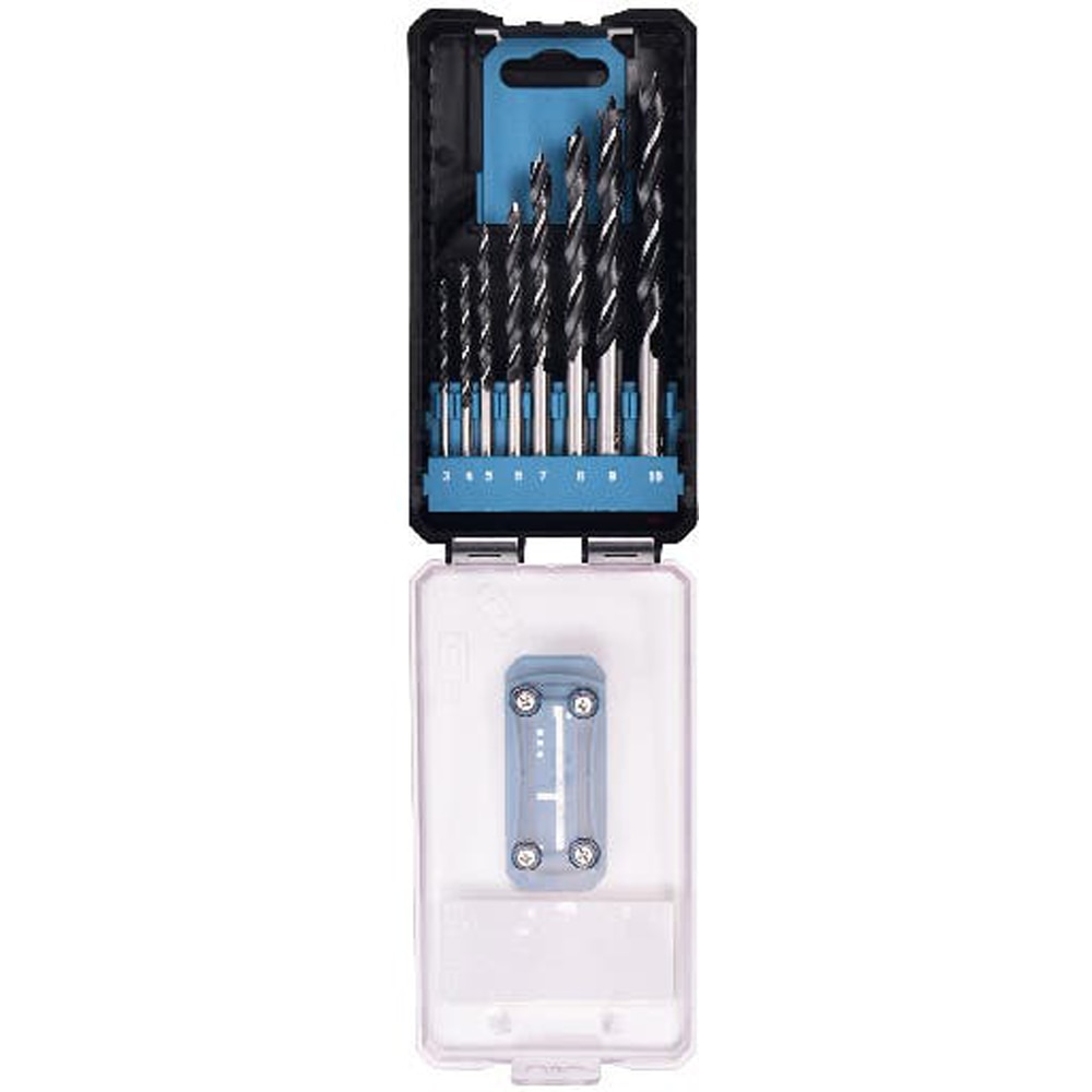 Burghiu lemn Erbauer, set 8 bucati