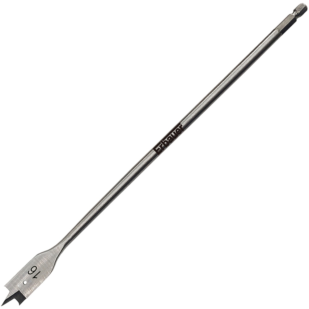 Burghiu plat lemn Erbauer, 16 x 300 mm