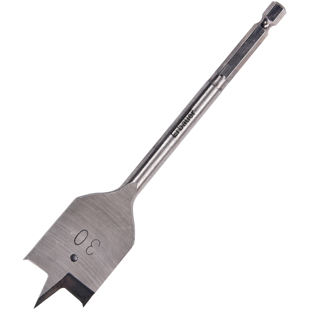 Burghiu plat lemn Erbauer, 30 x 152 mm