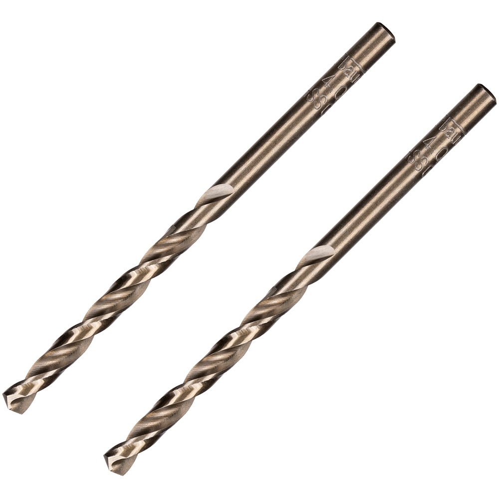 Burghiu metal Erbauer M35, 4 x 75 mm, 2 bucati