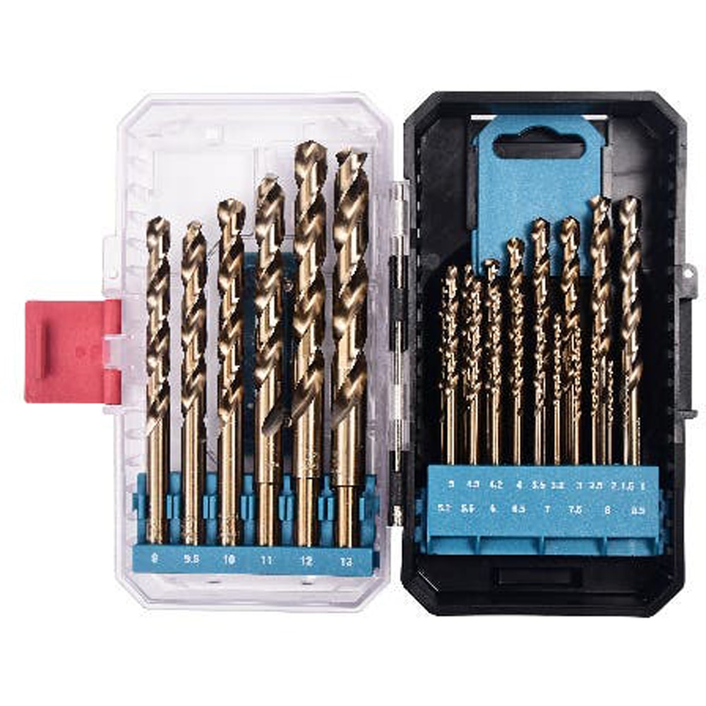 Burghiu metal Erbauer M35 set, 25 bucati