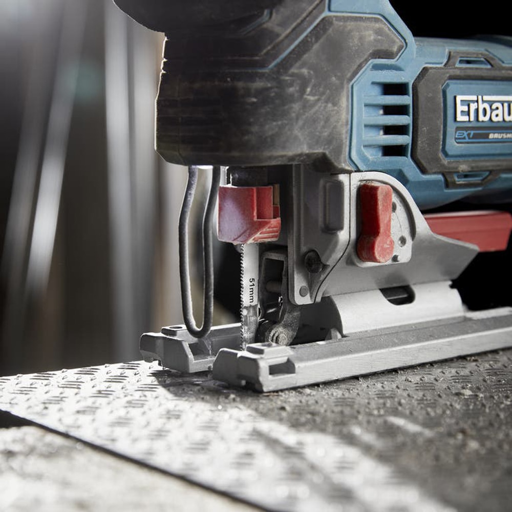 Lame fierastrau Erbauer T345XF, pentru lemn si metal subtire, 3-30 mm, 3 buc