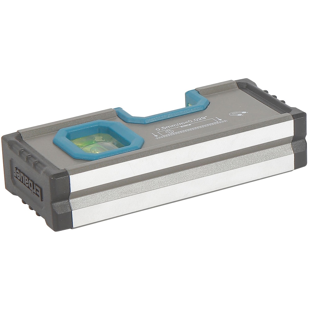 Set Ruleta 5 m si cutter cu rama retractabila ERBAUER, plastic, gri