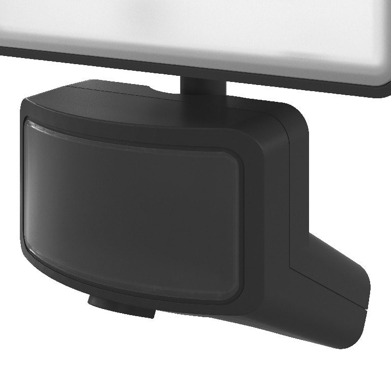 Proiector solar, negru, cu senzori, 4 W • Davern