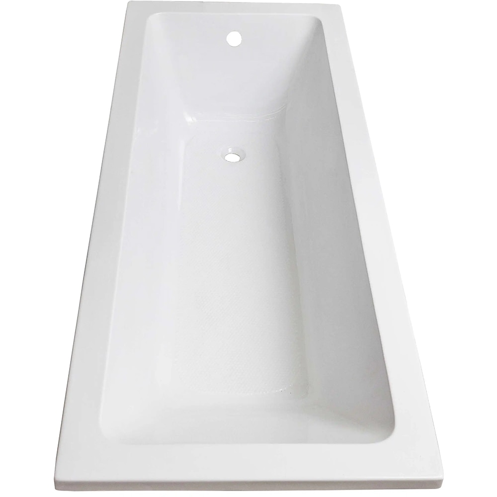 Cada baie Bresi Wall WA9020, acrilic, reversibila, 170 x 70 x 39 cm, alb