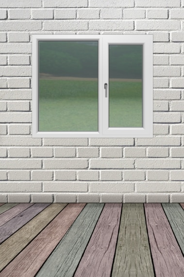 Fereastra termopan PVC, alb, 4 camere, dreapta, 136 X 116 cm