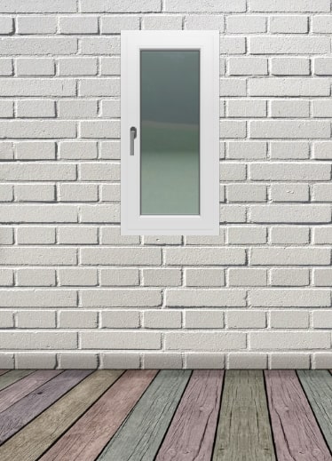 Fereastra termopan PVC, alb, dubla deschidere, dreapta, 4 camere, 56 X 116 cm