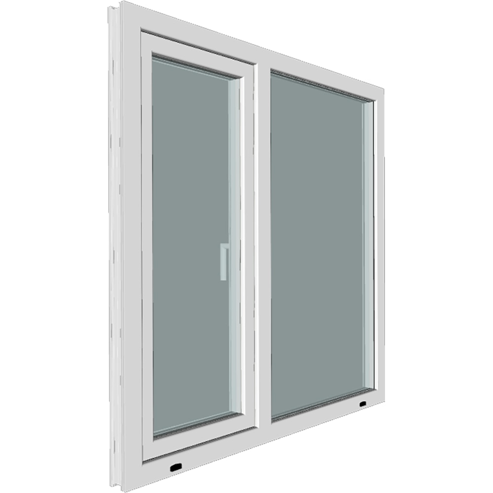 Fereastra termopan FENSTERWELT, PVC, 5 camere, 120 x 100 cm, deschidere oscilobatanta stanga, alb