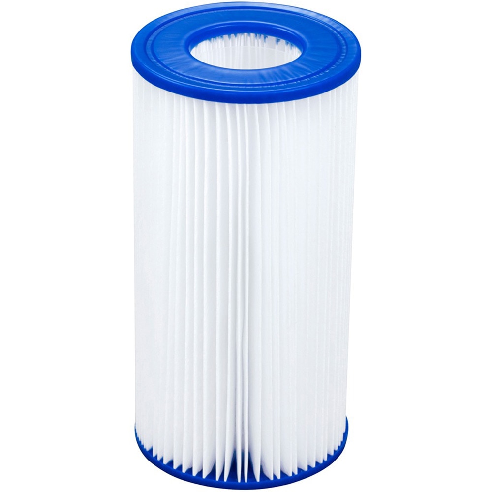 Cartus filtrant pentru pompa piscina BESTWAY, tip III, D10.6 cm, inaltime 20.3 cm, plastic, alb