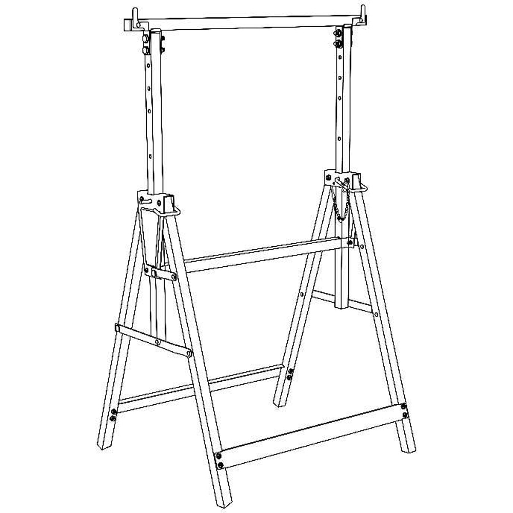 Banc de lucru PERFORMANCE POWER, 250 kg, metal