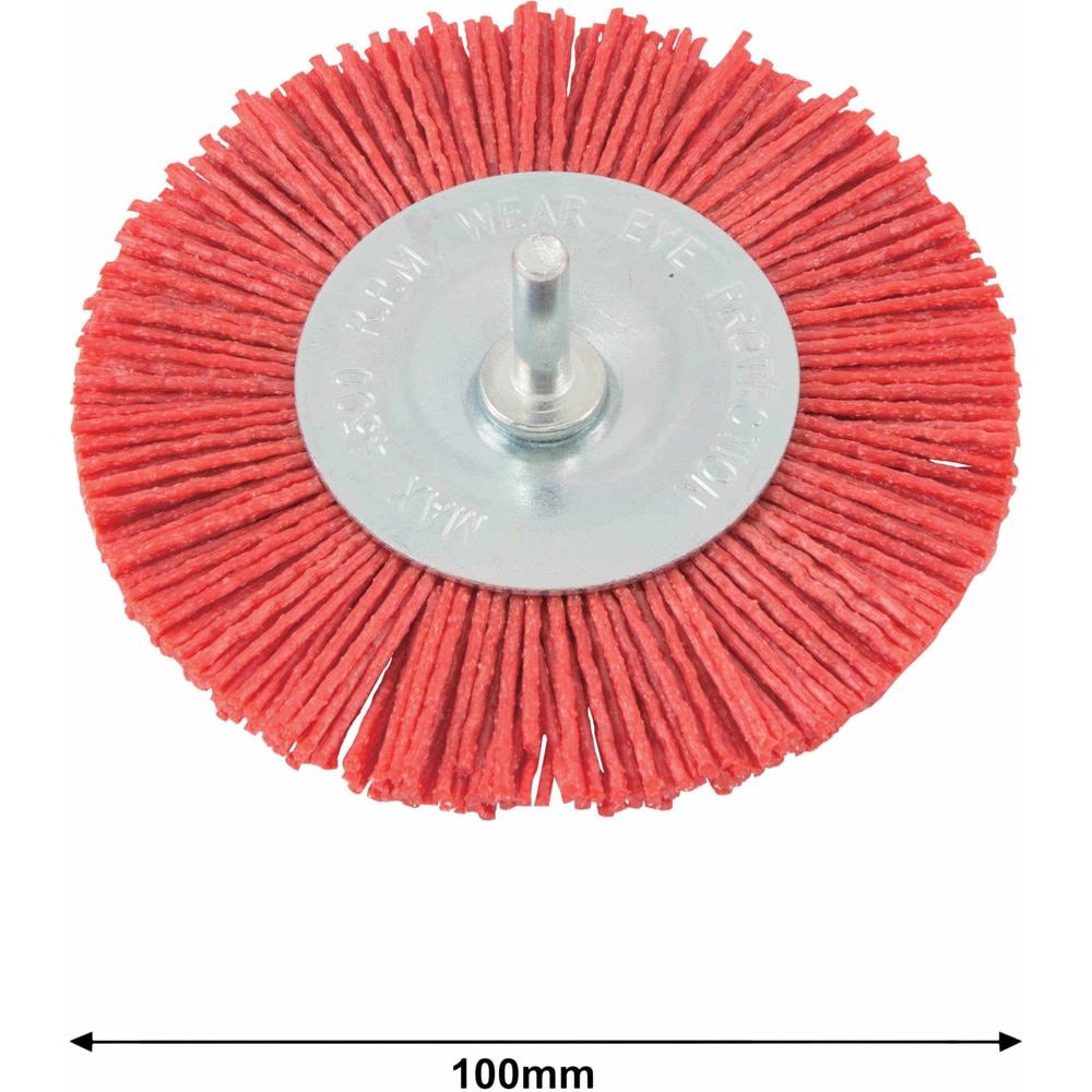 Perie circulara MAC ALLISTER, 100 mm, nailon
