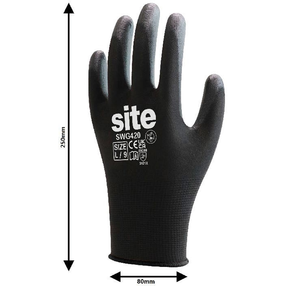 Manusi uz general SITE 101319434, marimea L