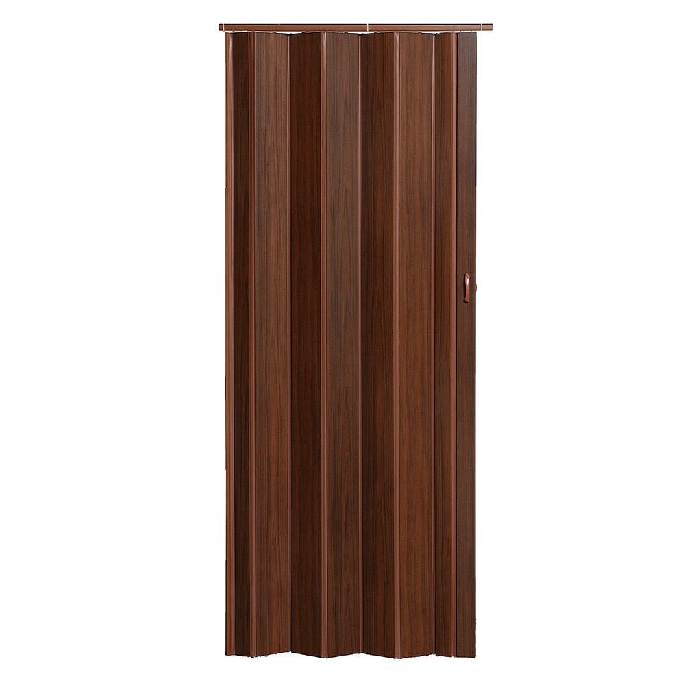 Usa de interior Acordeon, maro, reversibila, PVC, 203 x 83 cm  Profiline