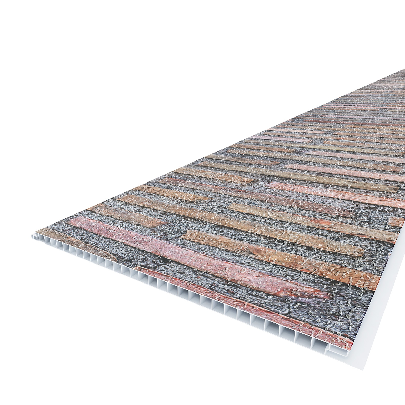 Lambriu PVC, 265 x 25 cm x 8 mm, acoperire 2.65 mp Narrow Brick