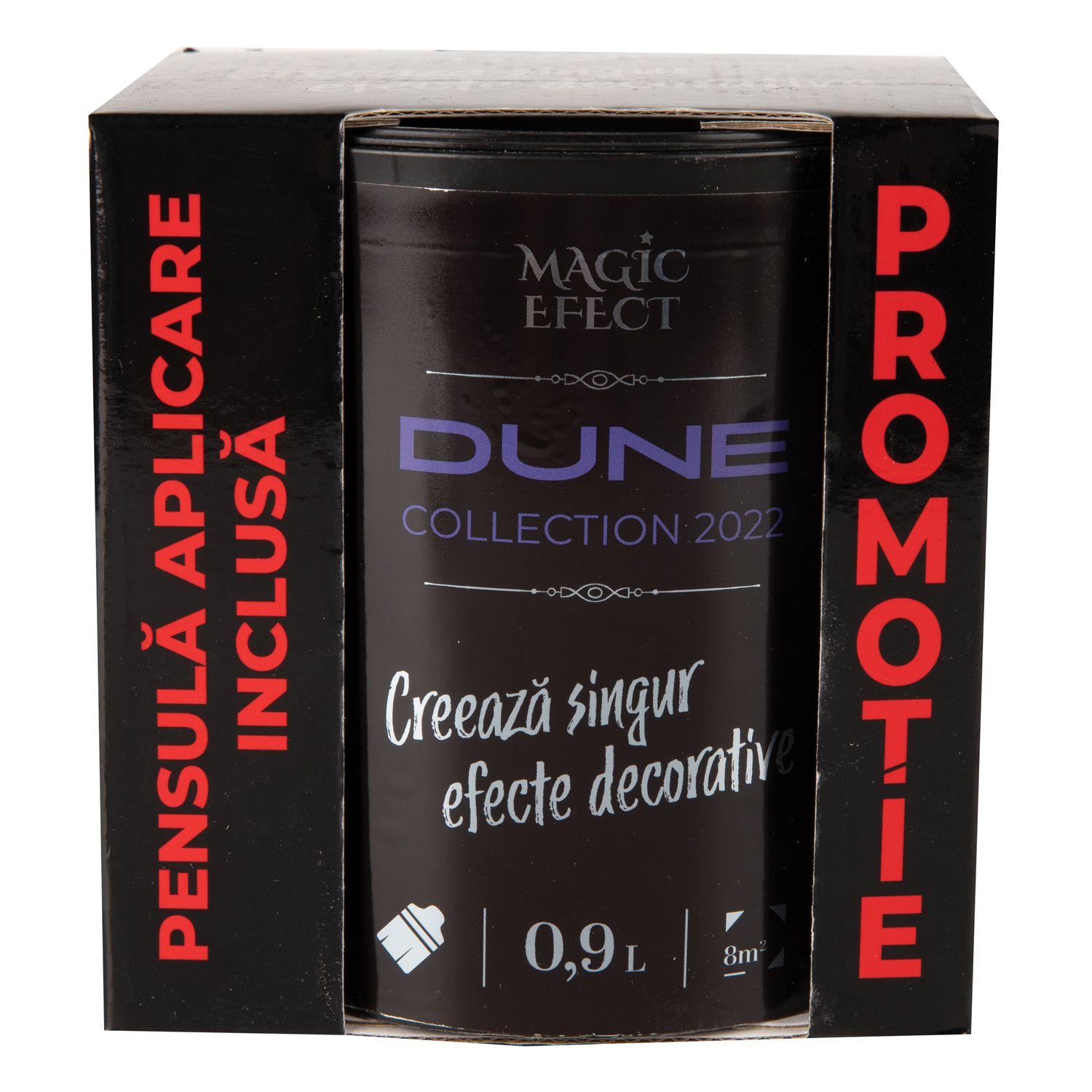 Vopsea lavabila Magic Effect Dune, alb, 0.9 L, Interior