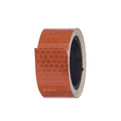 Banda adeziva reflectorizanta 2.5 cm x 2 m Portocaliu  Emos