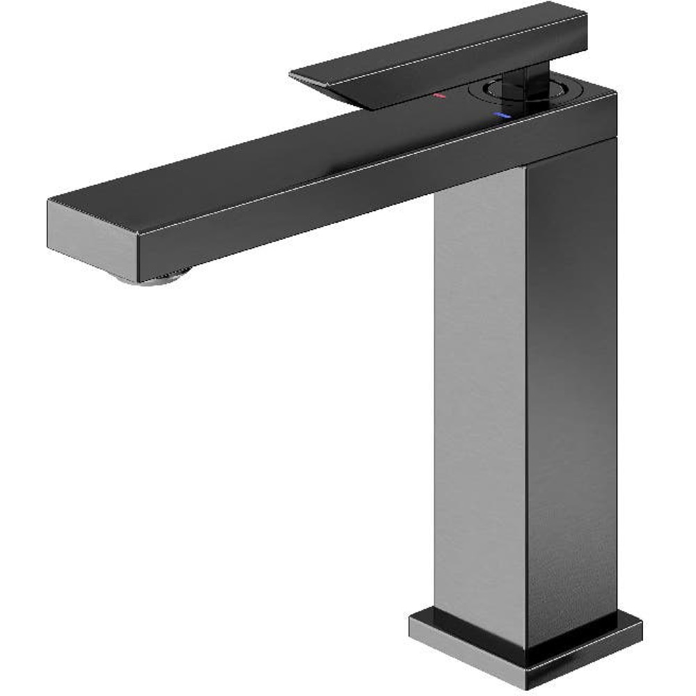 Baterie lavoar GOODHOME Kolima, metal, argintiu