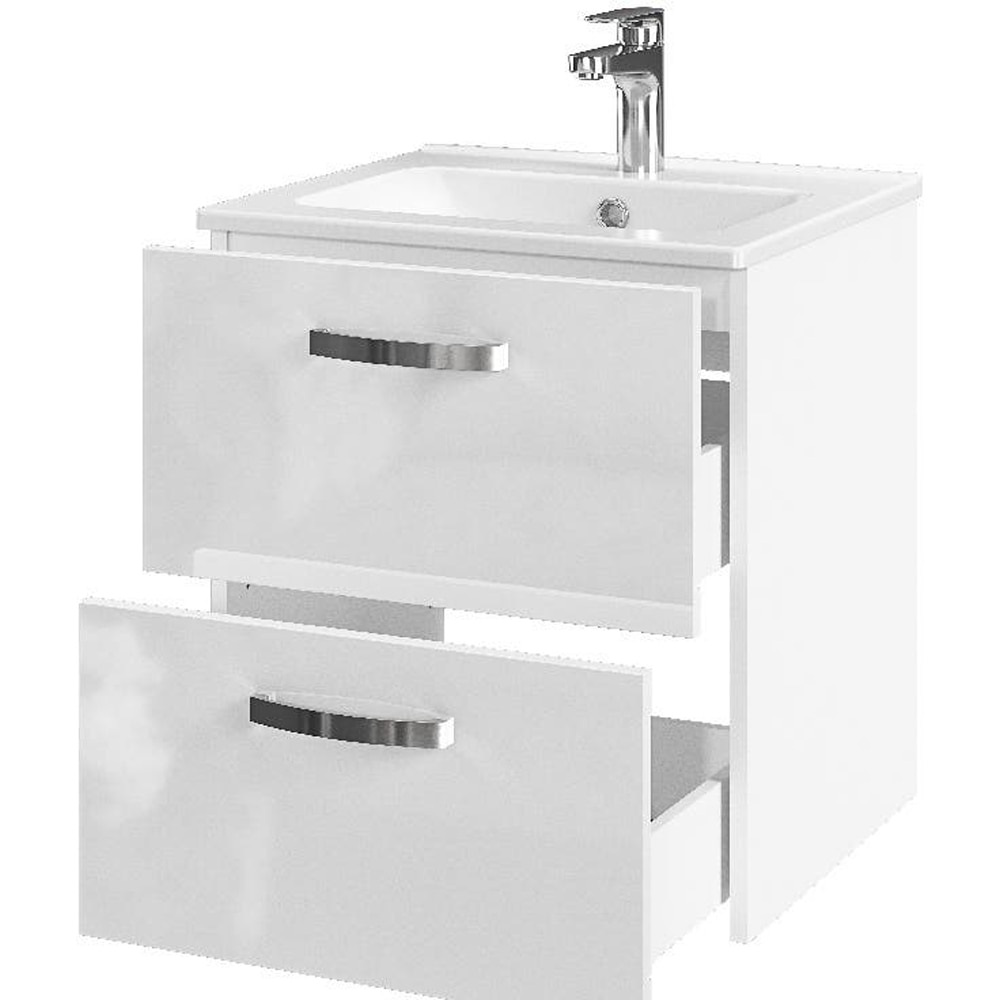 Masca lavoar Aruna, 50 x 45 x 55 cm, alb