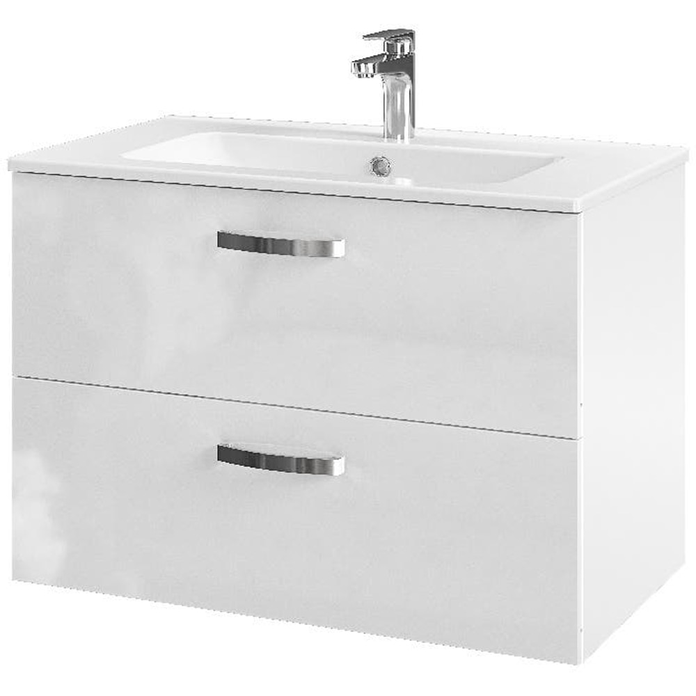 Masca lavoar Aruna, 80 x 45 x 55 cm, alb