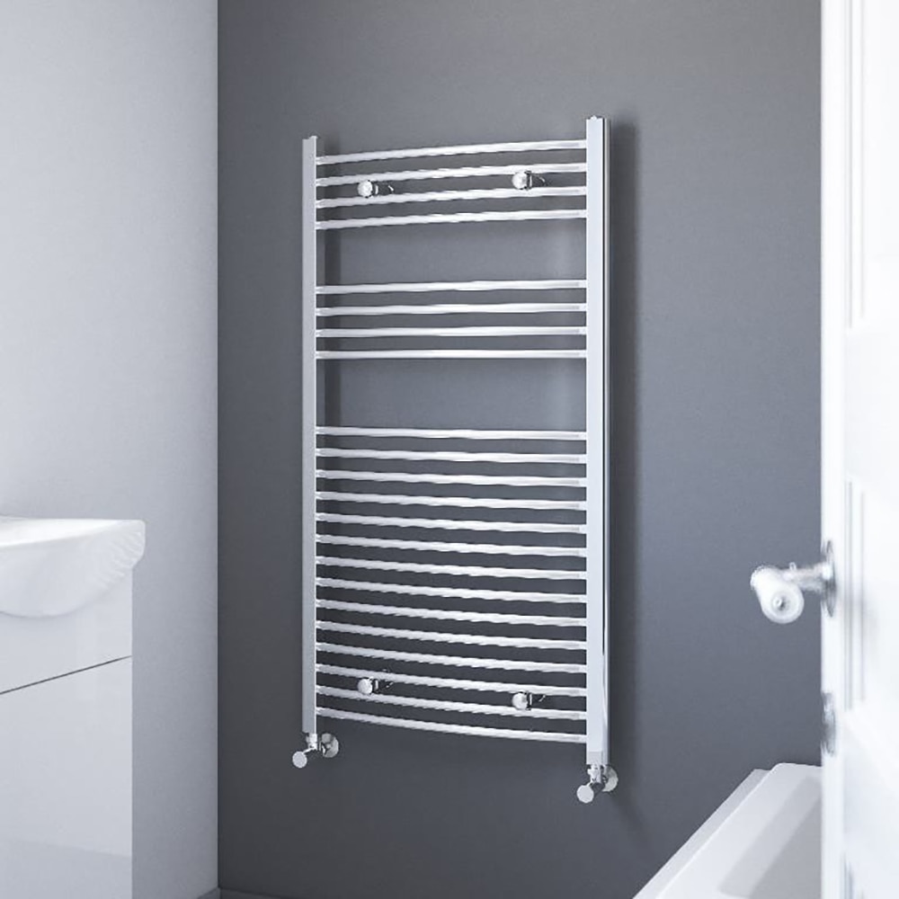 Calorifer baie portprosop FLOMASTA, 1100x600 mm, crom