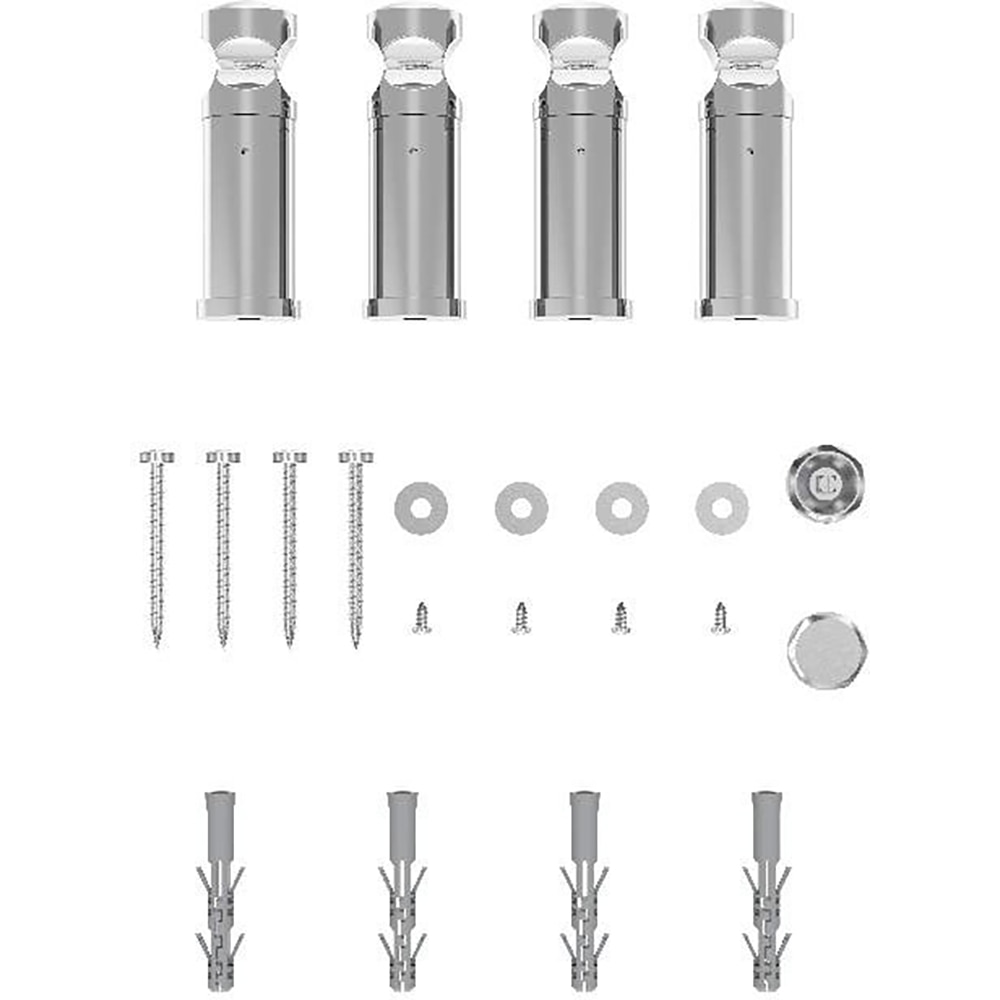 Calorifer baie portprosop FLOMASTA, 1100x600 mm, crom