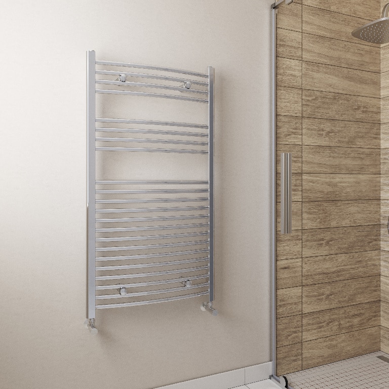 Radiator portprosop drept Flomasta, otel, 60 x 110 cm, alb