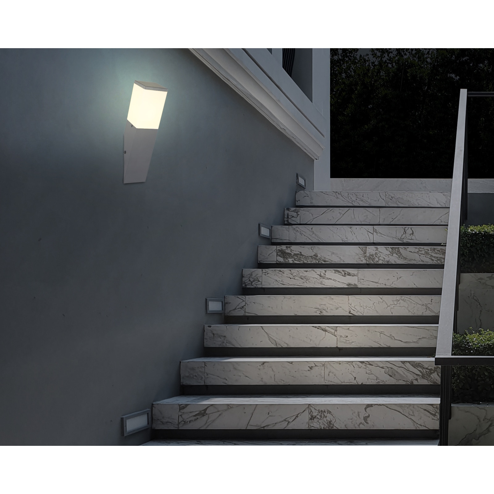 Lampa de exterior, LED, IP 44  Globo Herri