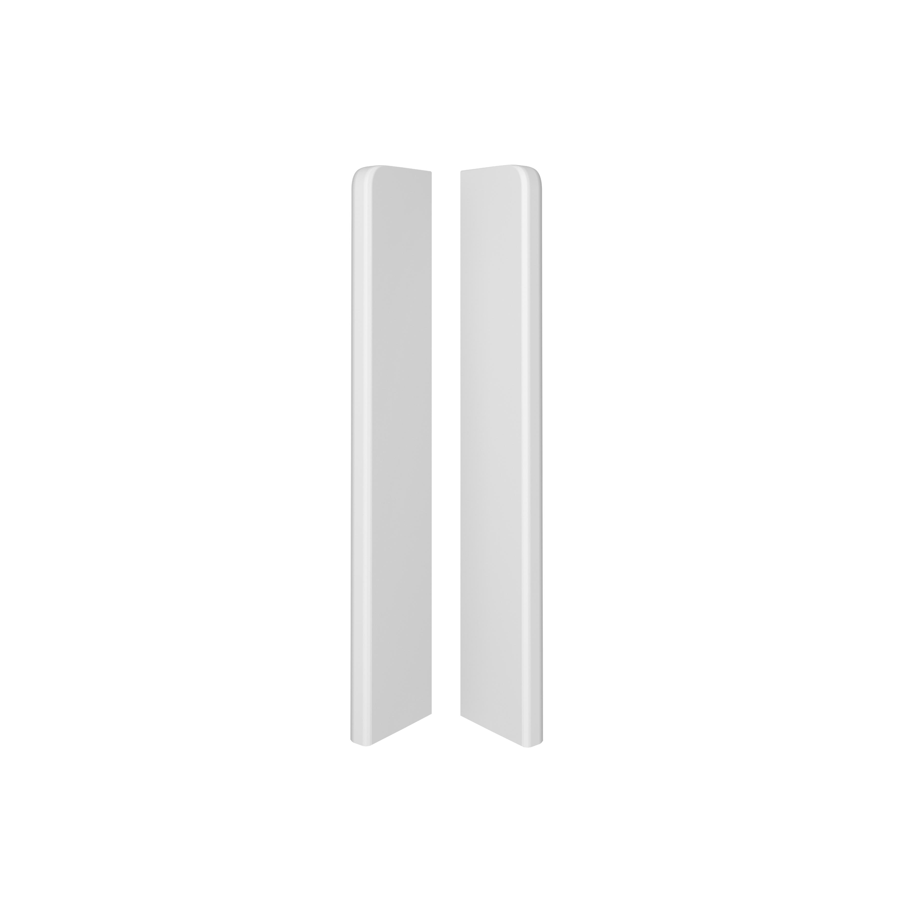 Terminatie parchet VOX Espumo ESP401, PVC, alb, 2 bucati